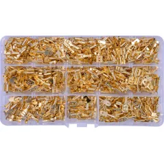 Zestaw konektorów, plastikowe pudełko, 600 szt.