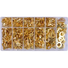 Zestaw konektorów, plastikowe pudełko, 750 szt.