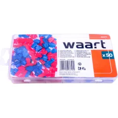 Zestaw konektorów, plastikowe pudełko, 50 szt.