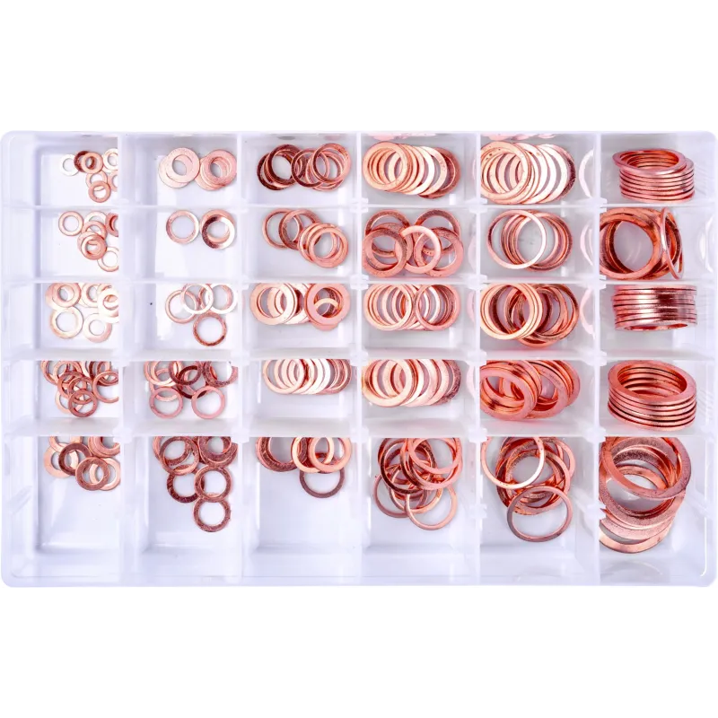 Zestaw podkładek miedzianych 300 szt.