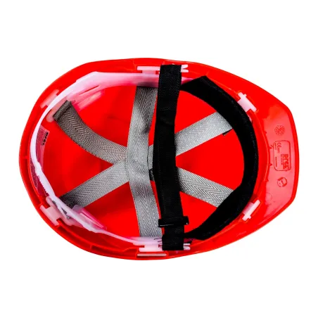 Kask budowlany, pomarańczowy