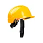 Kask budowlany, regulacja automatyczna, żółty