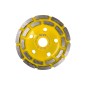 Tarcza diamentowa szlifierska 125 x 22,2 mm, podwójny segment