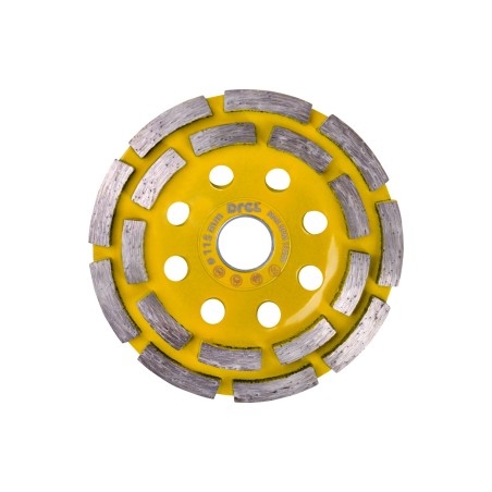 Tarcza diamentowa szlifierska 115 x 22,2 mm, podwójny segment