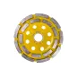 Tarcza diamentowa szlifierska 115 x 22,2 mm, podwójny segment Tarcza diamentowa szlifierska 115 x 22,2 mm, podwójny segment