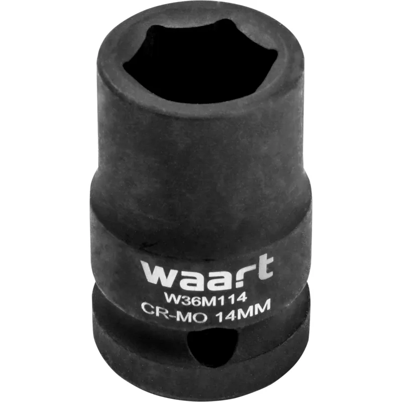 Nasadka udarowa sześciokątna 1/2", 14 x 38 mm, CR-MO