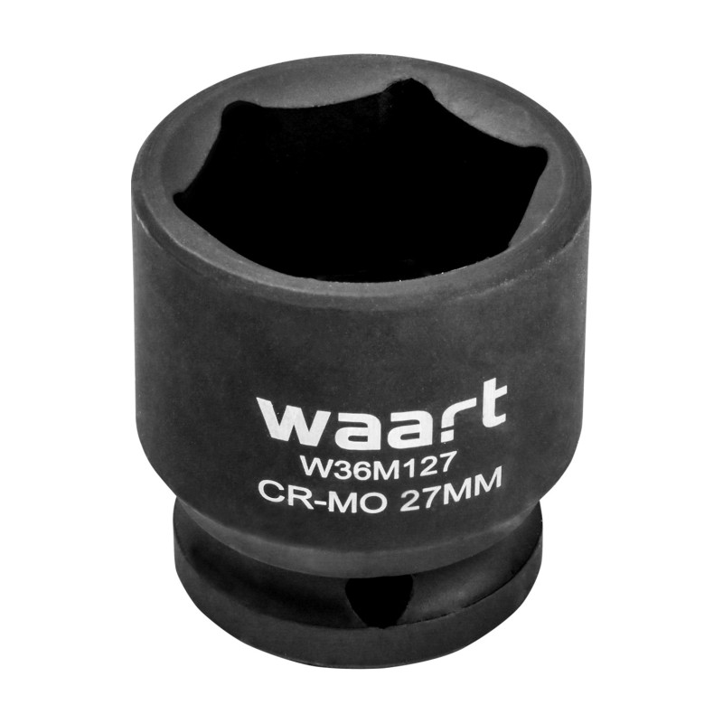 Nasadka udarowa sześciokątna 1/2", 27 x 38 mm, CR-MO