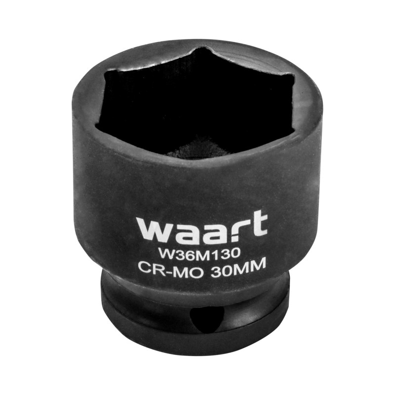 Nasadka udarowa sześciokątna 1/2", 30 x 38 mm, CR-MO