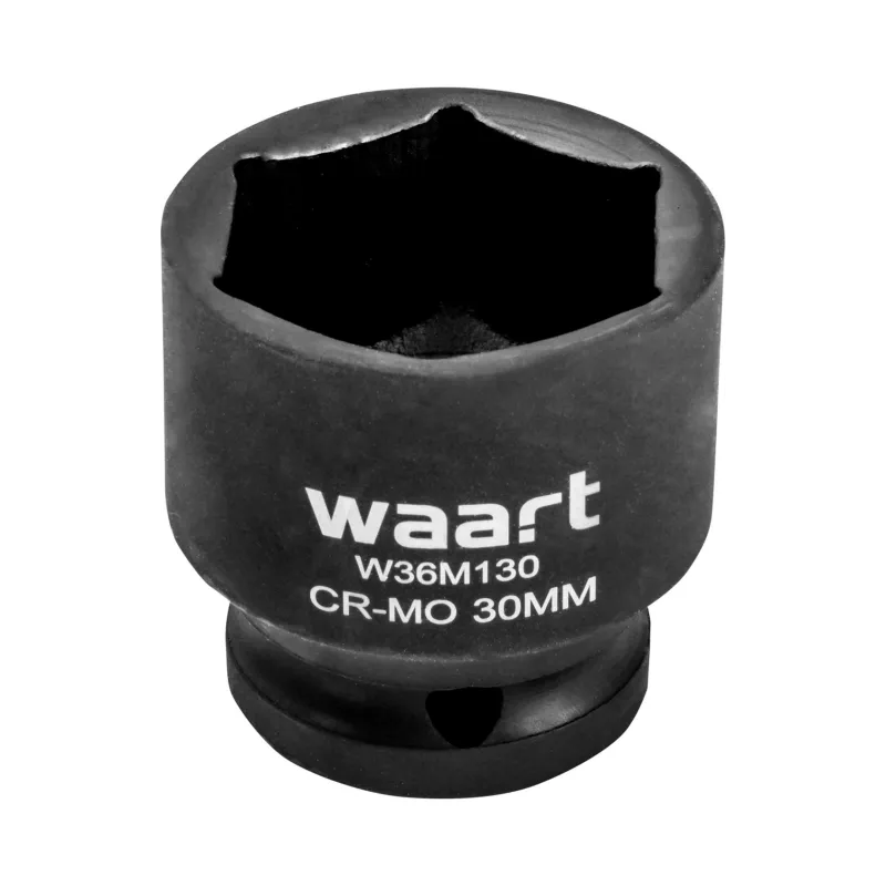 Nasadka udarowa sześciokątna 1/2", 30 x 38 mm, CR-MO