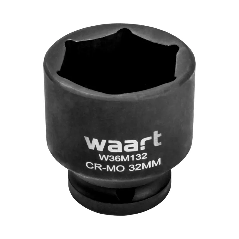 Nasadka udarowa sześciokątna 1/2", 32 x 38 mm, CR-MO