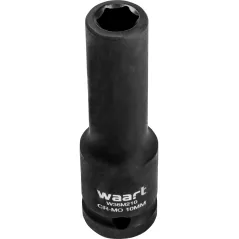 Nasadka udarowa sześciokątna 1/2", 10 x 78 mm, CR-MO