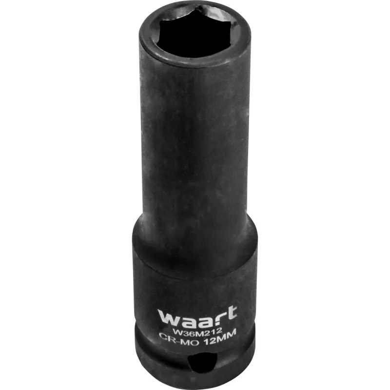 Nasadka udarowa sześciokątna 1/2", 12 x 78 mm, CR-MO