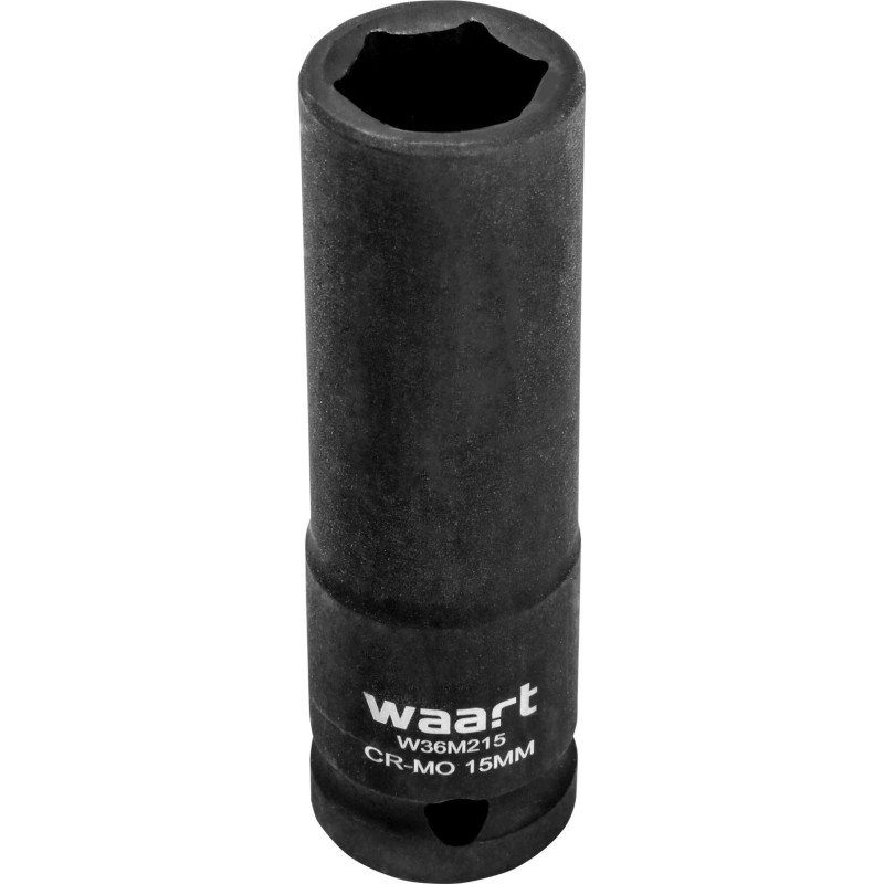 Nasadka udarowa sześciokątna 1/2", 15 x 78 mm, CR-MO