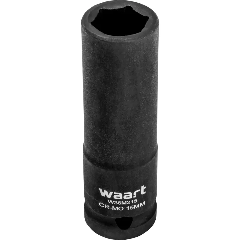 Nasadka udarowa sześciokątna 1/2", 15 x 78 mm, CR-MO