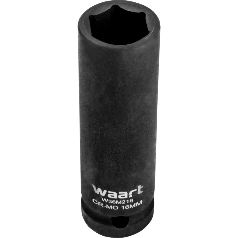 Nasadka udarowa sześciokątna 1/2", 16 x 78 mm, CR-MO