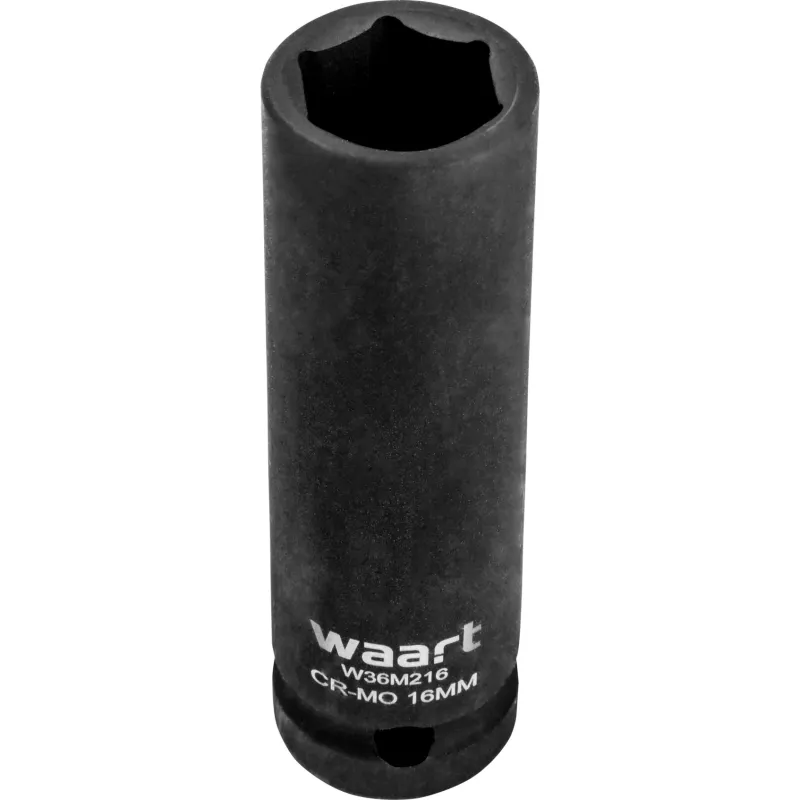 Nasadka udarowa sześciokątna 1/2", 16 x 78 mm, CR-MO