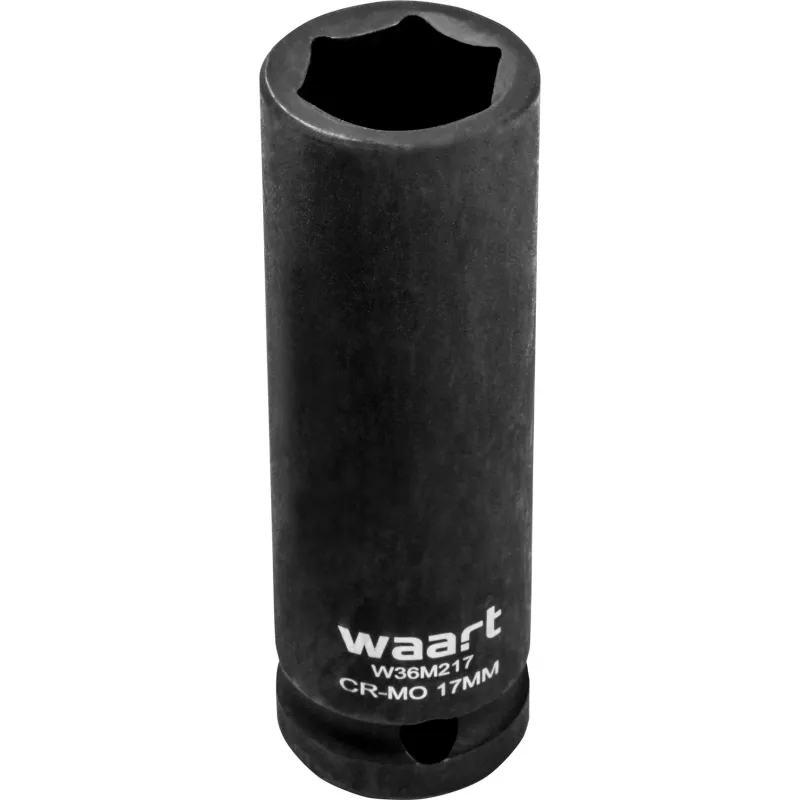 Nasadka udarowa sześciokątna 1/2", 17 x 78 mm, CR-MO