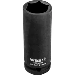 Nasadka udarowa sześciokątna 1/2", 21 x 78 mm, CR-MO