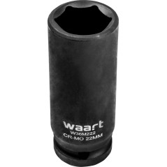 Nasadka udarowa sześciokątna 1/2", 22 x 78 mm, CR-MO