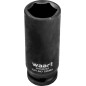 Nasadka udarowa sześciokątna 1/2", 22 x 78 mm, CR-MO