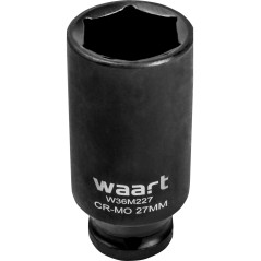 Nasadka udarowa sześciokątna 1/2", 27 x 78 mm, CR-MO