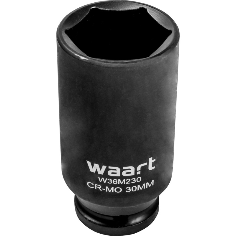 Nasadka udarowa sześciokątna 1/2", 30 x 78 mm, CR-MO