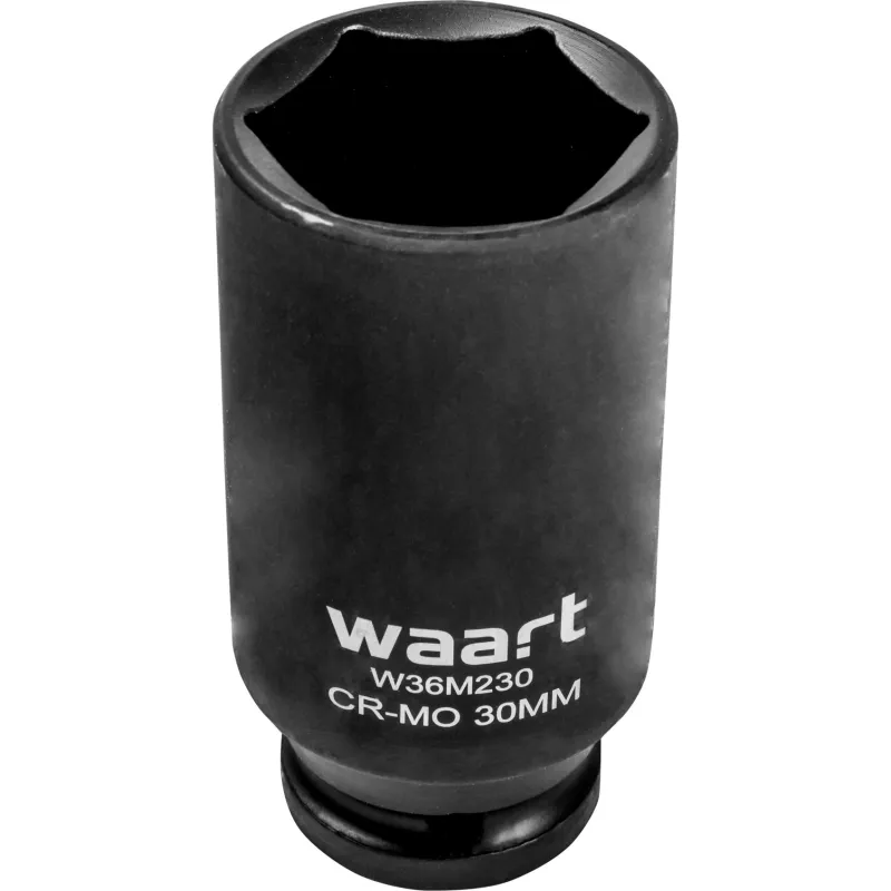 Nasadka udarowa sześciokątna 1/2", 30 x 78 mm, CR-MO