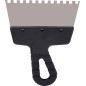 Szpachla fasadowa 150 mm, z zębami 6 x 6 x 6 stal nierdzewna, plastikowy uchwyt