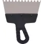 Szpachla fasadowa 150 mm, z zębami 6 x 6 x 6 stal nierdzewna, plastikowy uchwyt