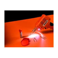 Lutownica transformatorowa 100 W, z akcesoriami