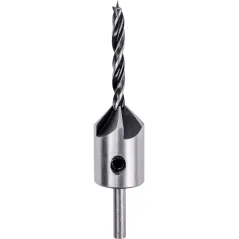 Fazownik do drewna 3 x 16 x 25 mm z wiertłem