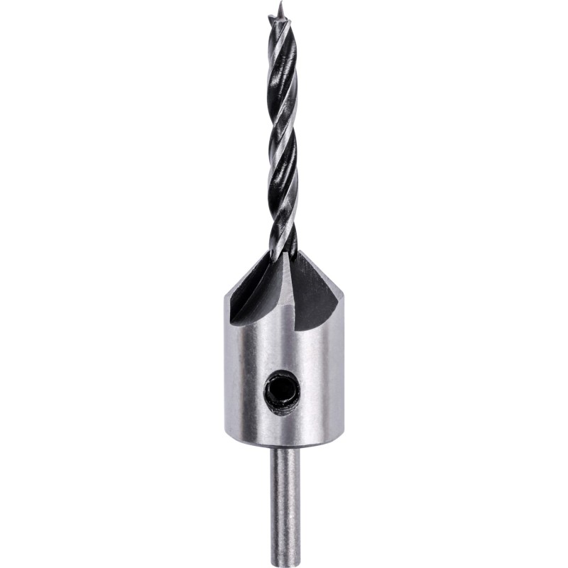 Fazownik do drewna 3 x 16 x 25 mm z wiertłem