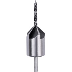 Fazownik do drewna 4 x 16 x 25 mm z wiertłem