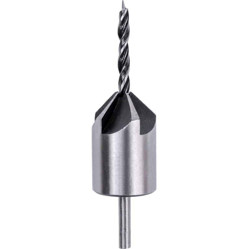 Fazownik do drewna 4 x 16 x 25 mm z wiertłem