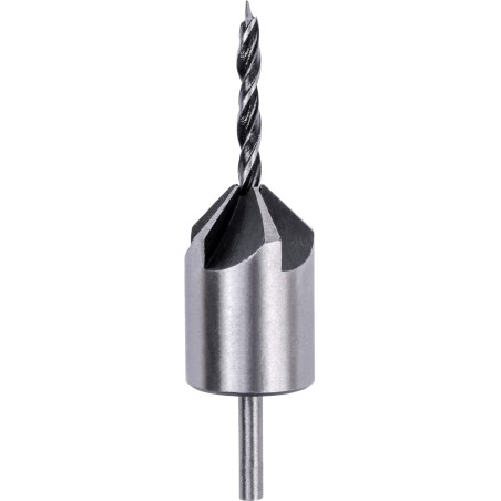 Fazownik do drewna 4 x 16 x 25 mm z wiertłem