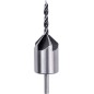 Fazownik do drewna 4 x 16 x 25 mm z wiertłem
