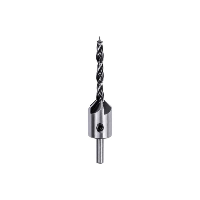 Fazownik do drewna 5 x 16 x 25 mm z wiertłem Fazownik do drewna 5 x 16 x 25 mm z wiertłem