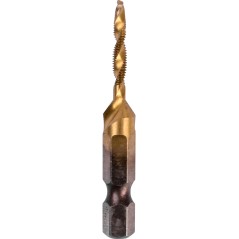 Wiertło do gwintów M3 x 0.5 x 54x28 mm, uchwyt quick change Hex
