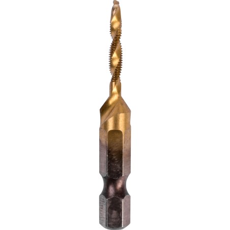 Wiertło do gwintów M3 x 0.5 x 54x28 mm, uchwyt quick change Hex