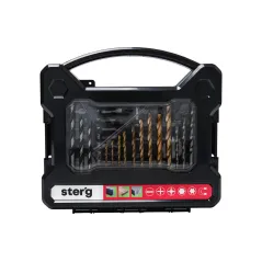 Zestaw wierteł i bitów 41 szt