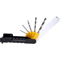 Zestaw wierteł do metalu 5 szt, 3.0-8.0mm