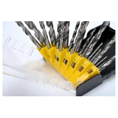 Zestaw wierteł do metalu 19 szt, 1.0-10.0 mm