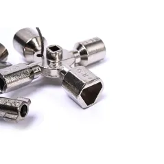 Klucz do skrzynek, 10 końcówek