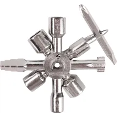 Klucz do skrzynek, 10 końcówek