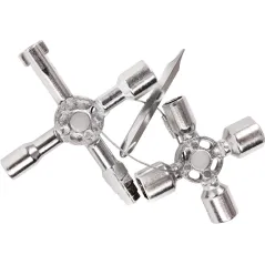 Klucz do skrzynek, 10 końcówek