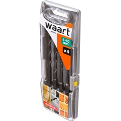 Zestaw wierteł uniwersalnych 4 pcs, uchwyt quick change hex