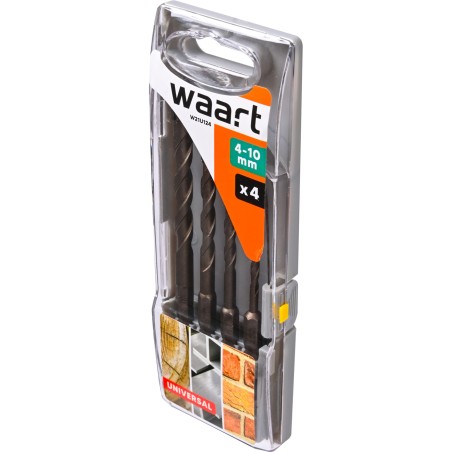 Zestaw wierteł uniwersalnych 4 pcs, uchwyt quick change hex