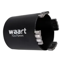 Otwornica diamentowa 72 x 75 mm, segmentowa, uchwyt M22