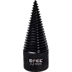 Wiertło do rozłupywania drewna 32 mm, 2 szt adaptery