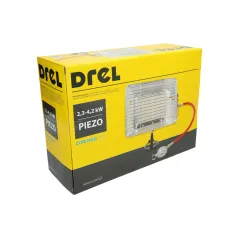 Promiennik turystyczny, zapłon piezo, wąż, reduktor gazowy